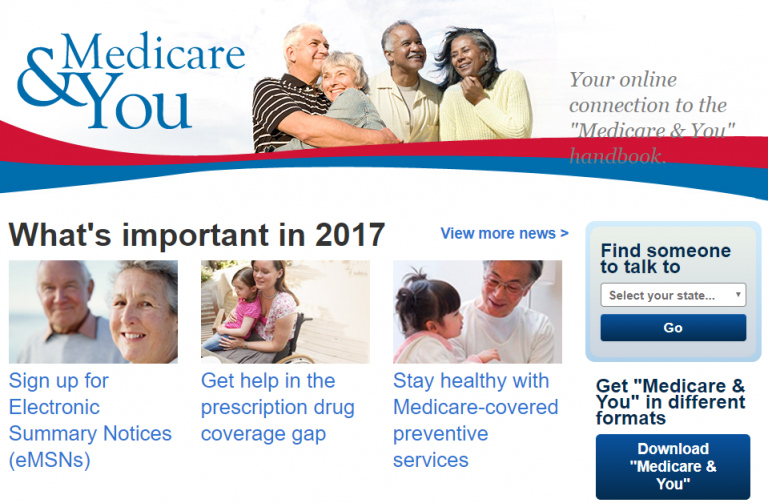 Medicare & You Handbook The A to D Guide to Medicare Senior Medicare Resource